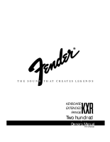 Fender KXR-200 - Owners Manual 